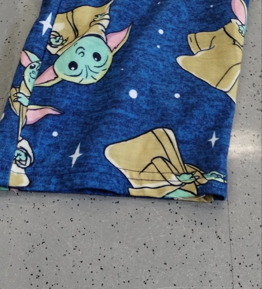 STAR WARS Baby Yoda PJ COMFY LOUNGEWEAR BOTTOMS W/ ELASTIC WAIST Size Boy S(4/5) - Picture 7 of 11